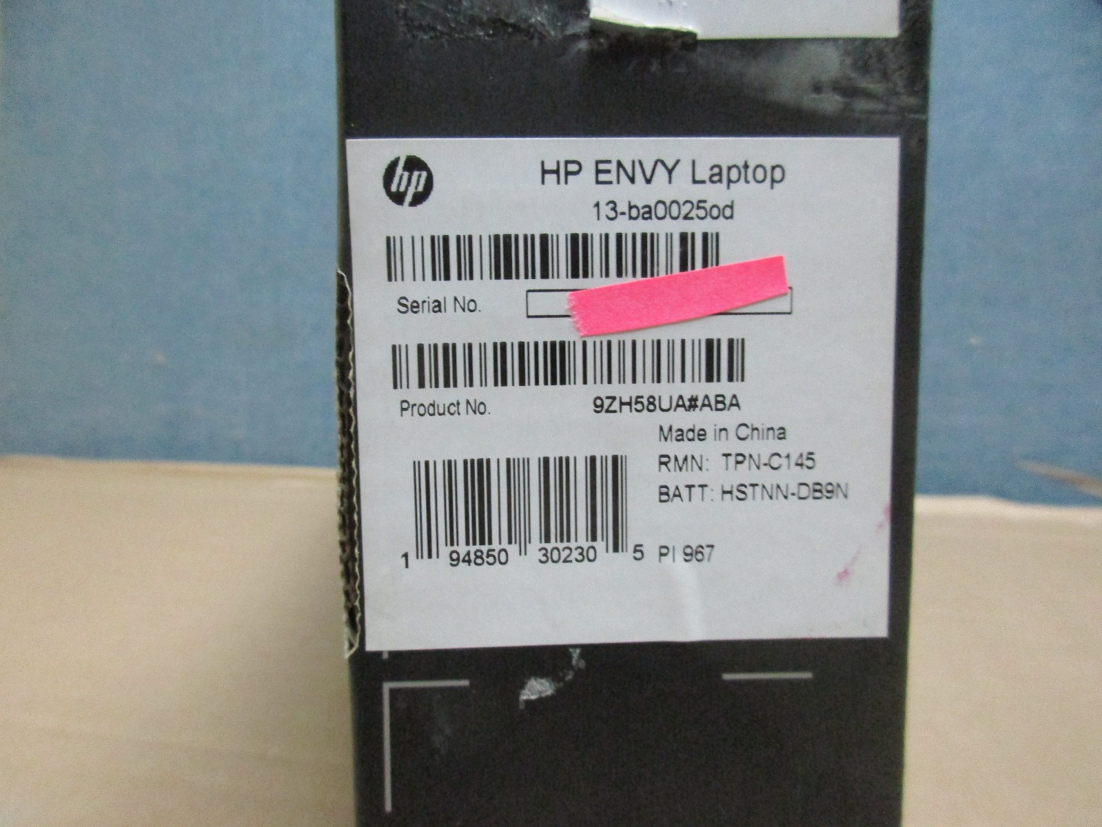 HP ENVY 13-ba0025od LapT,13.3 S,IC i5,8GB M,256GB SSD,WiFi 6,W10 Pro,9ZH58UA#ABA