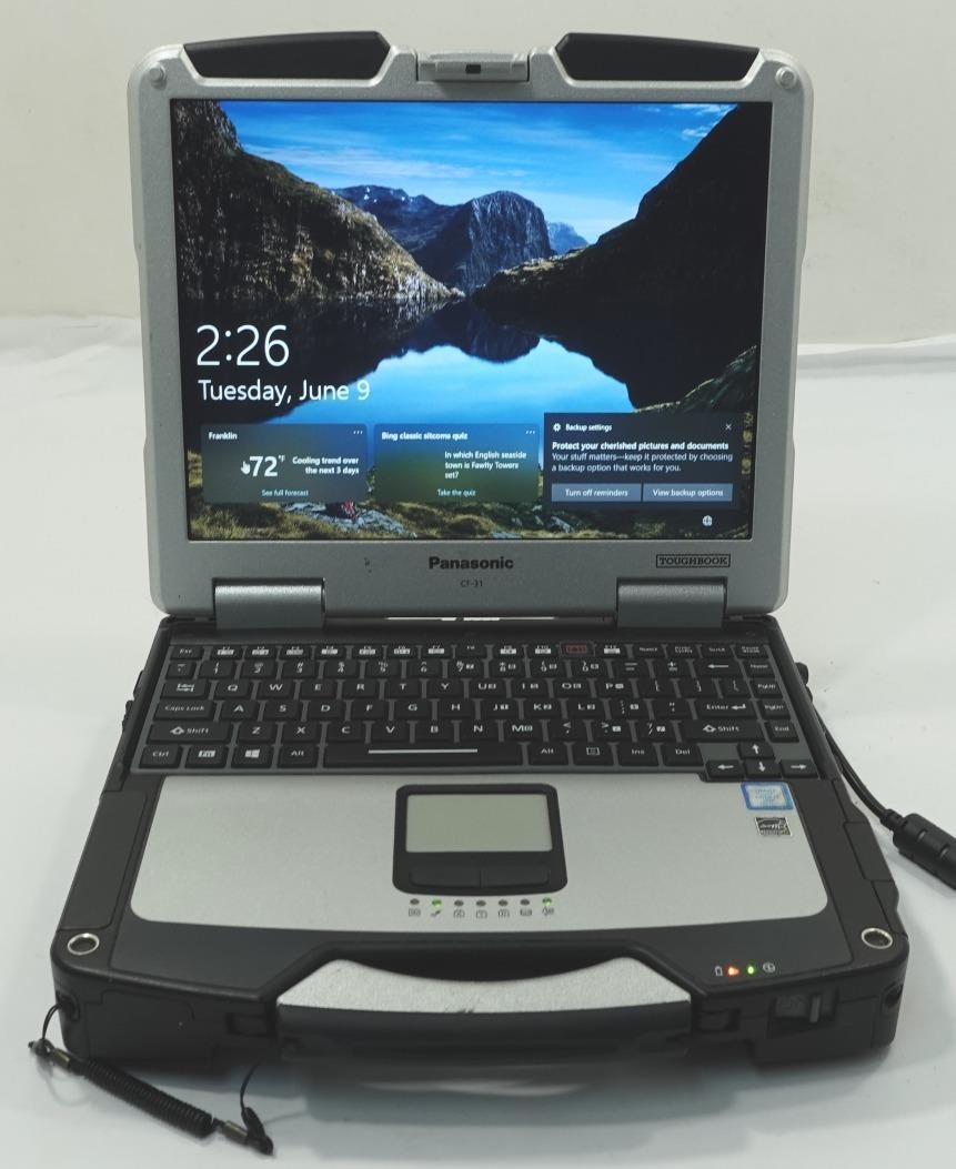 Panasonic Toughbook CF-31 Core i7-7600U 2.8GHz 16GB 256GB SSD