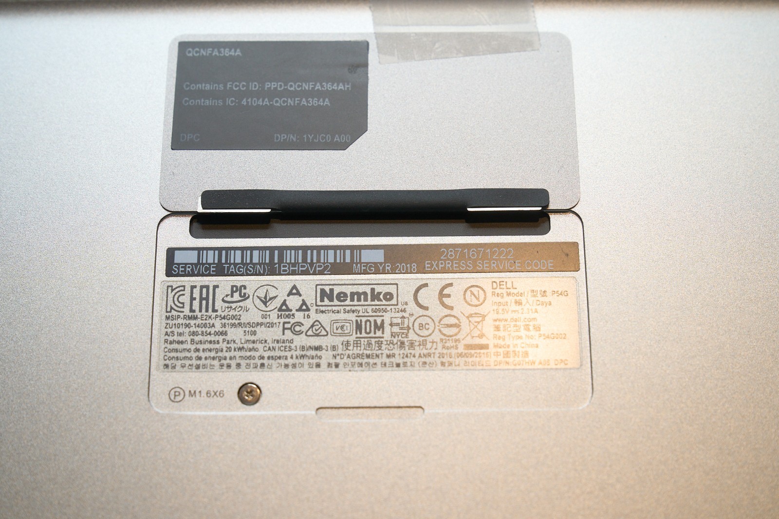 Dell XPS 13 9360 i7-8550U 8GB 256GB SSD 13