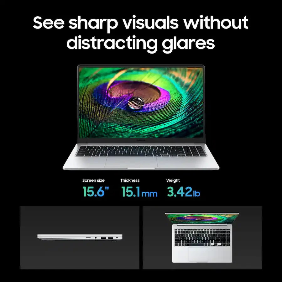 Samsung Galaxy Book5 15.6″ FHD Intel Core Ultra 7 255U 16GB 512GB SSD Laptop