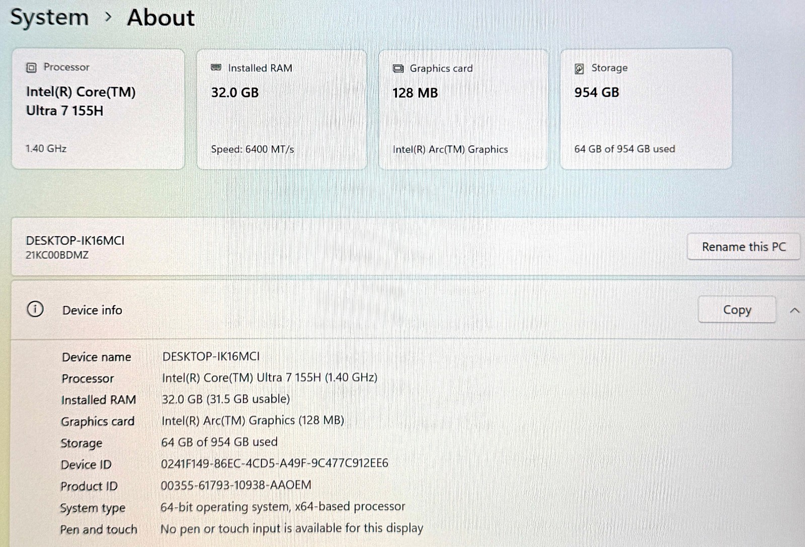 Lenovo ThinkPad X1 Carbon Gen 12 14″ 1.4GHz Ultra 7 155H 32GB RAM 1TB SSD SWISS!