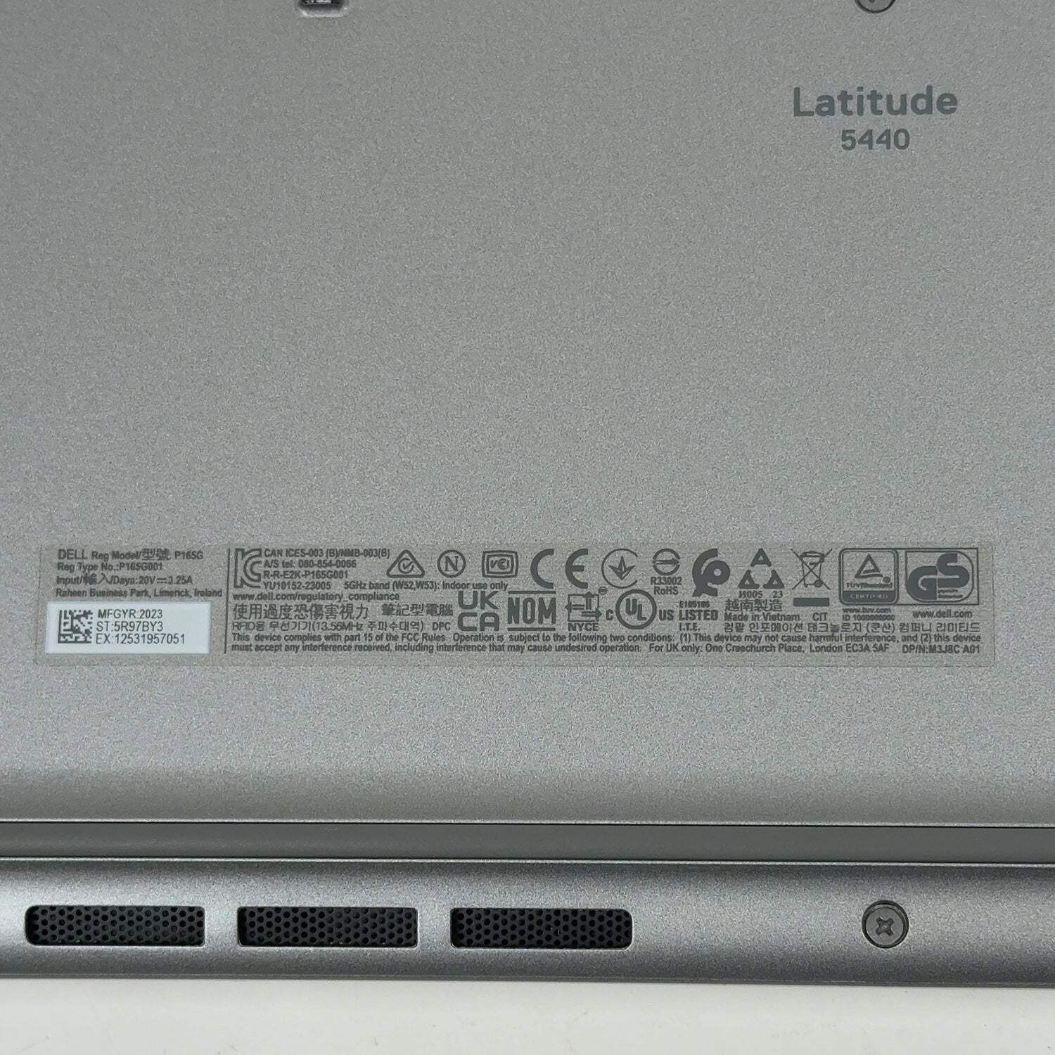 Dell Latitude 5440 14″ i5-1345U 1.6GHz 16GB RAM 256GB SSD