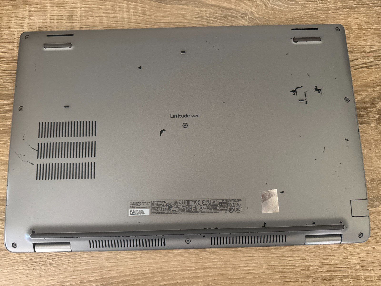 Dell Latitude 5520 i7 11th Gen., 477Gb Storage, 16 Gb Ram, No power adapter.