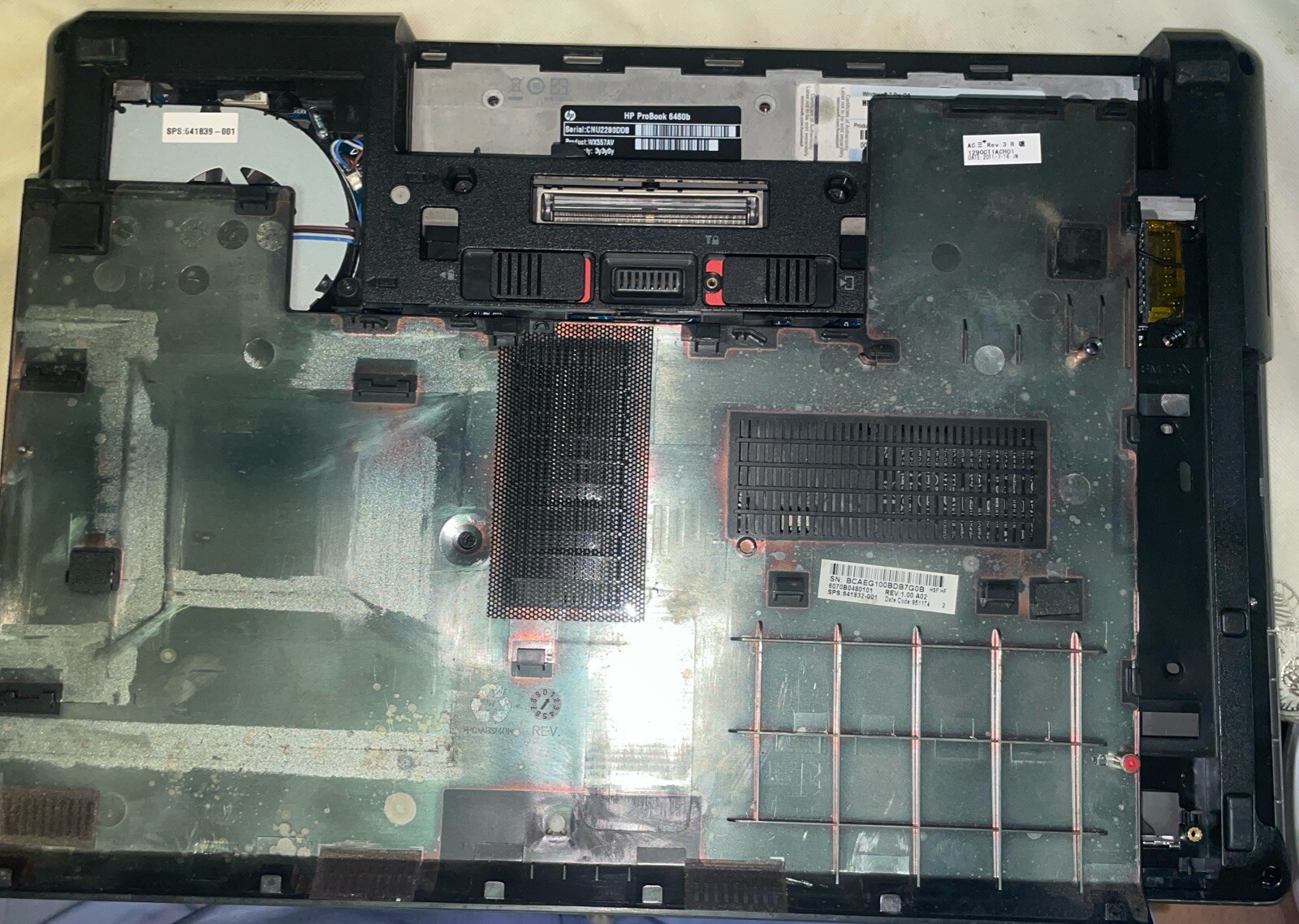 HP ProBook 6460b / Intel Core i3-2350M CPU 2.30GHz