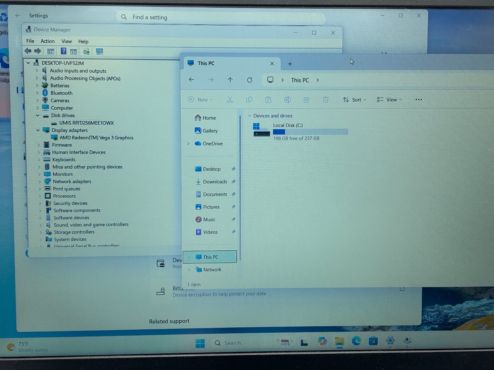 Lenovo IdeaPad 3, 15ADA05, Ryzen 3 3250U, 8GB RAM, 256GB SSD, Windows 11 Home