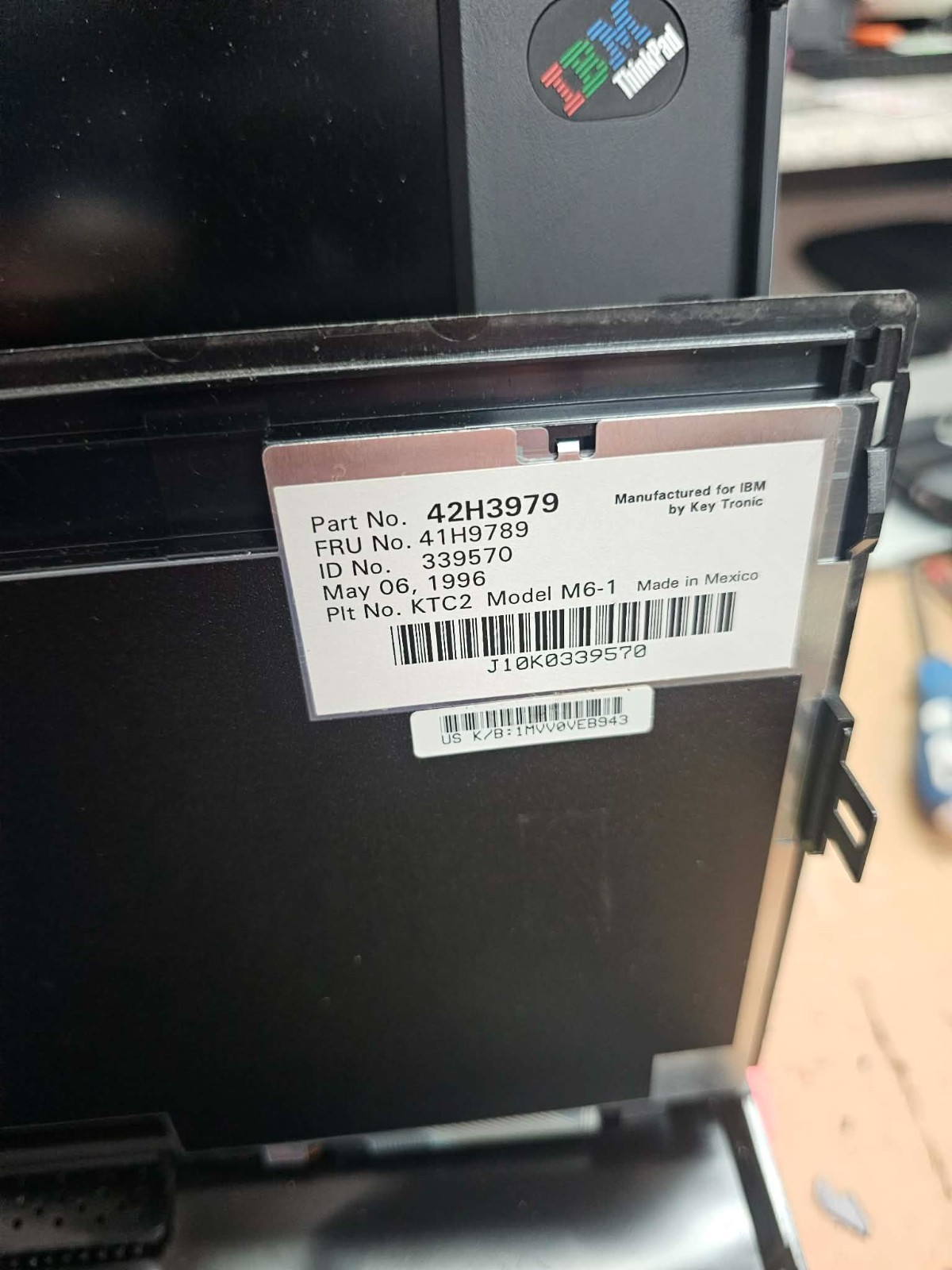 Retro IBM Thinkpad 365E Intel Pentium Laptop Notebook Clean Tested Powers/Posts