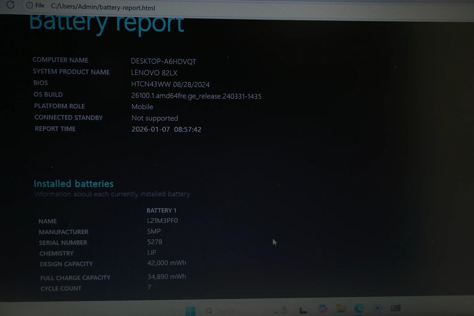 Lenovo 82LX IdeaPad 1 15.6″ FHD Intel Pentium Silver N6000 1.10GHz 4GB 128GB