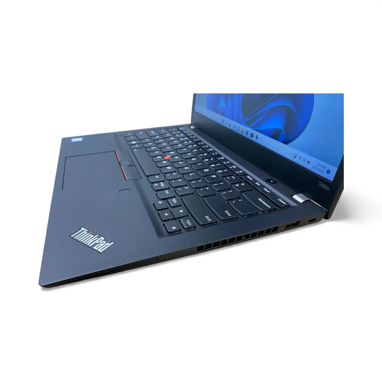 Lenovo ThinkPad Laptop T490s i7 8665U 32GB 512GB NVMe Touch Cam Wifi BT W 11Pro