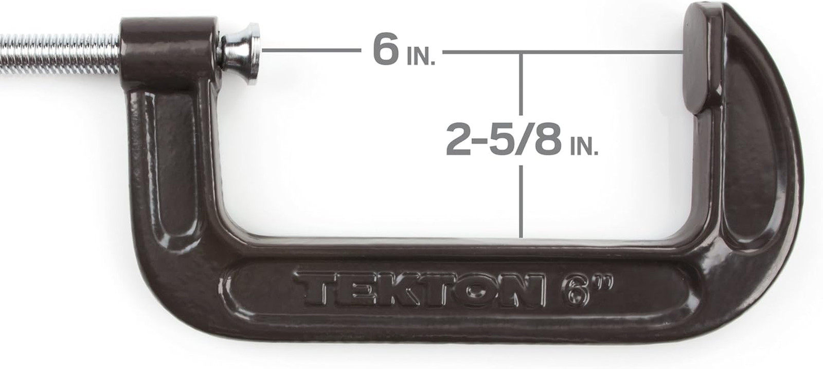 6 Inch Malleable Iron C-Clamp | 4027