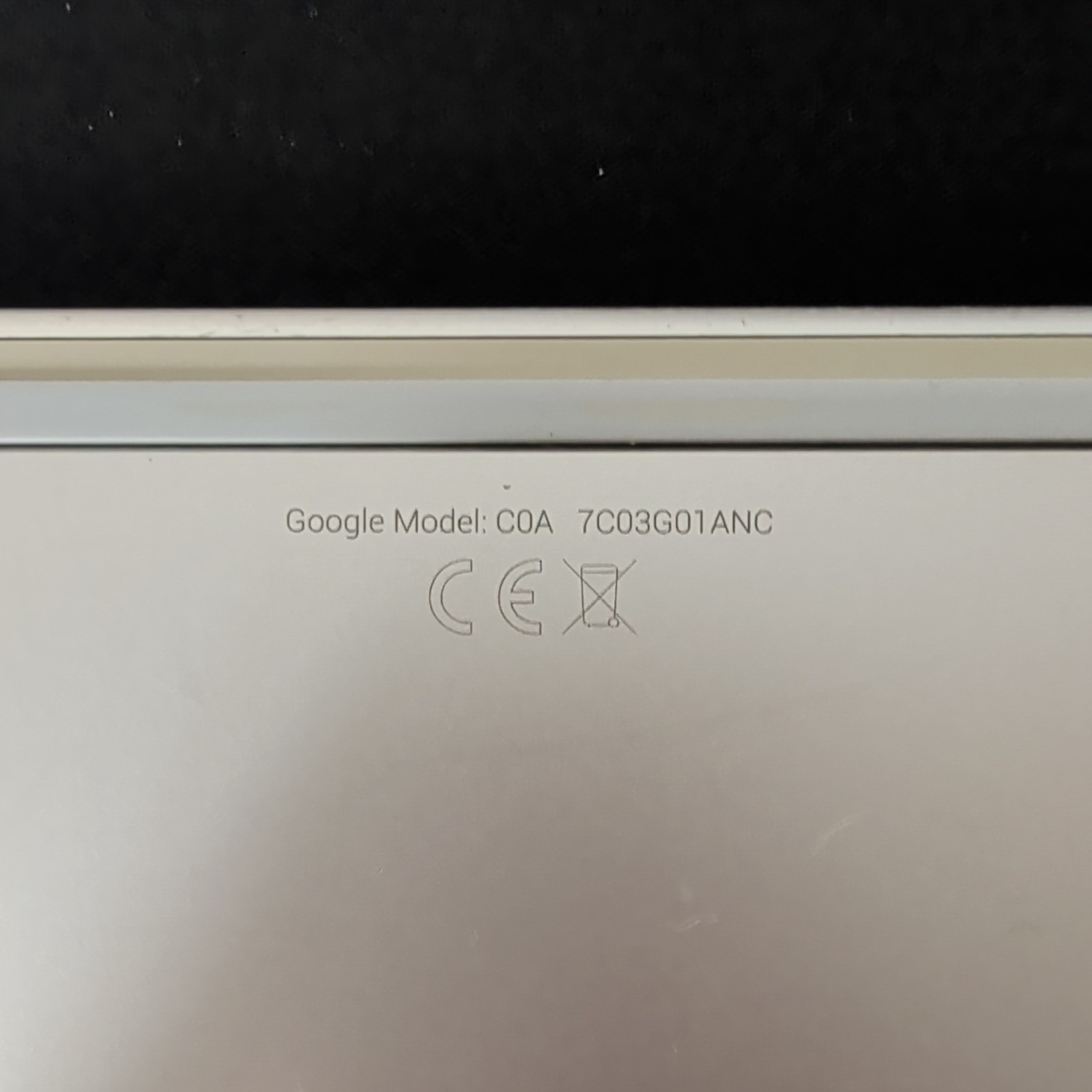Google Pixelbook C0A 12.3in Core i5 8GB 256GB SSD Touch Chrome OS Silver READ!