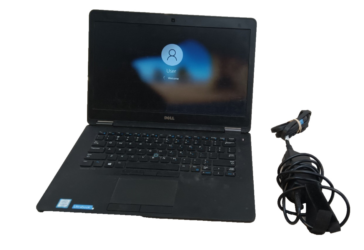 Dell Latitude E7470 i5 6300U 2.40GHz /8GB Ram /256GB NVME Win 10