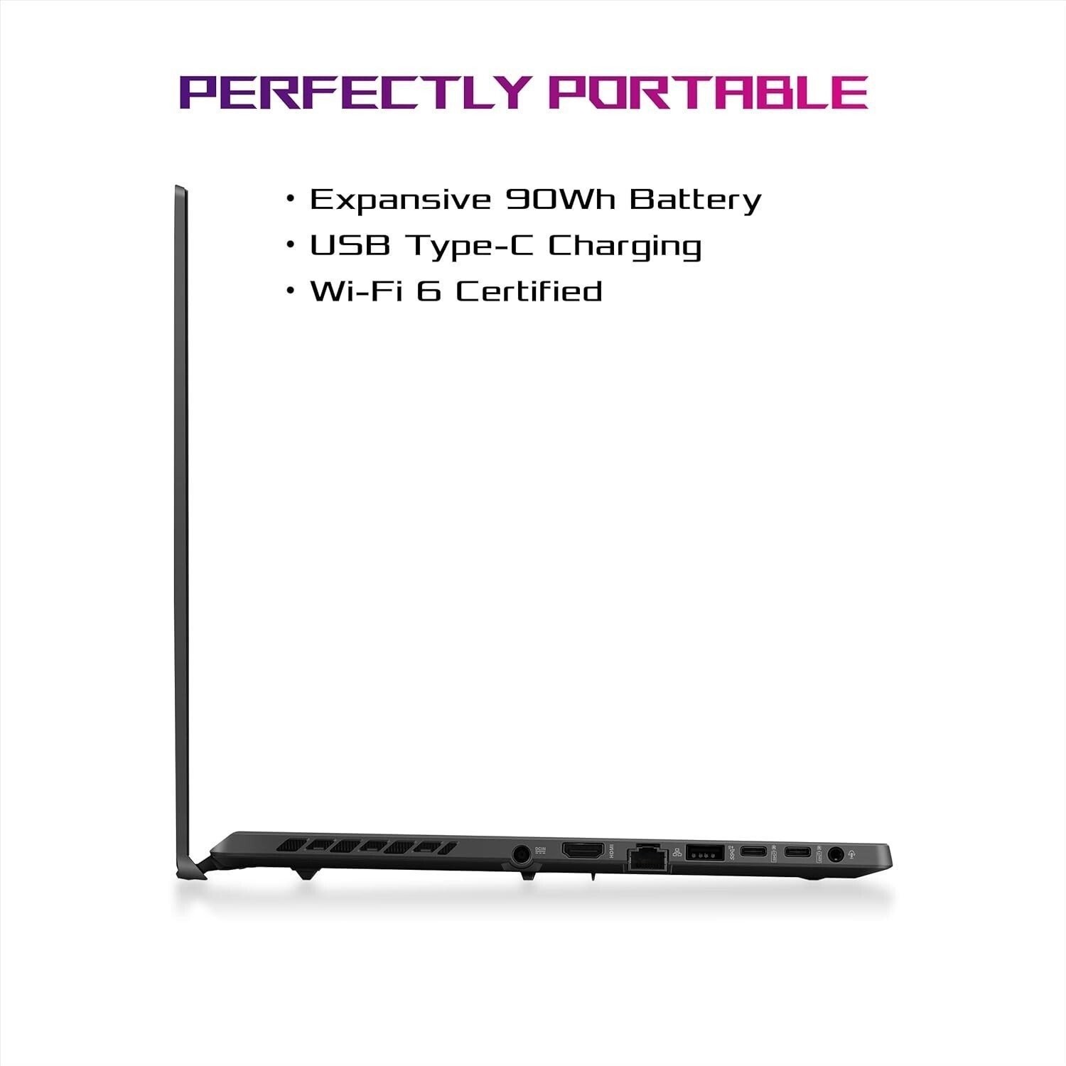 ASUS ROG Zephyrus G15 15″ 2560×1440 Ryzen 9 5900HS RTX 3080 40GB 2TB SSD W11H