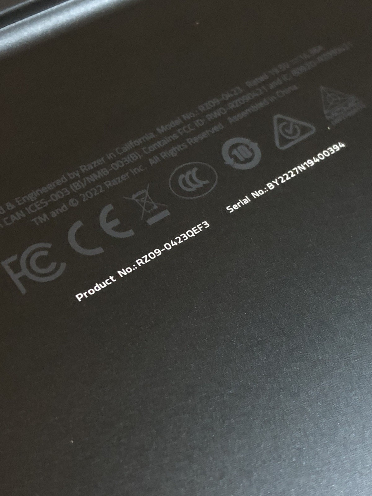 Razer Blade 17 2022 i9-12900H 4K UHD 144Hz 256GB SSD 8GB Ram RTX 3070Ti READ