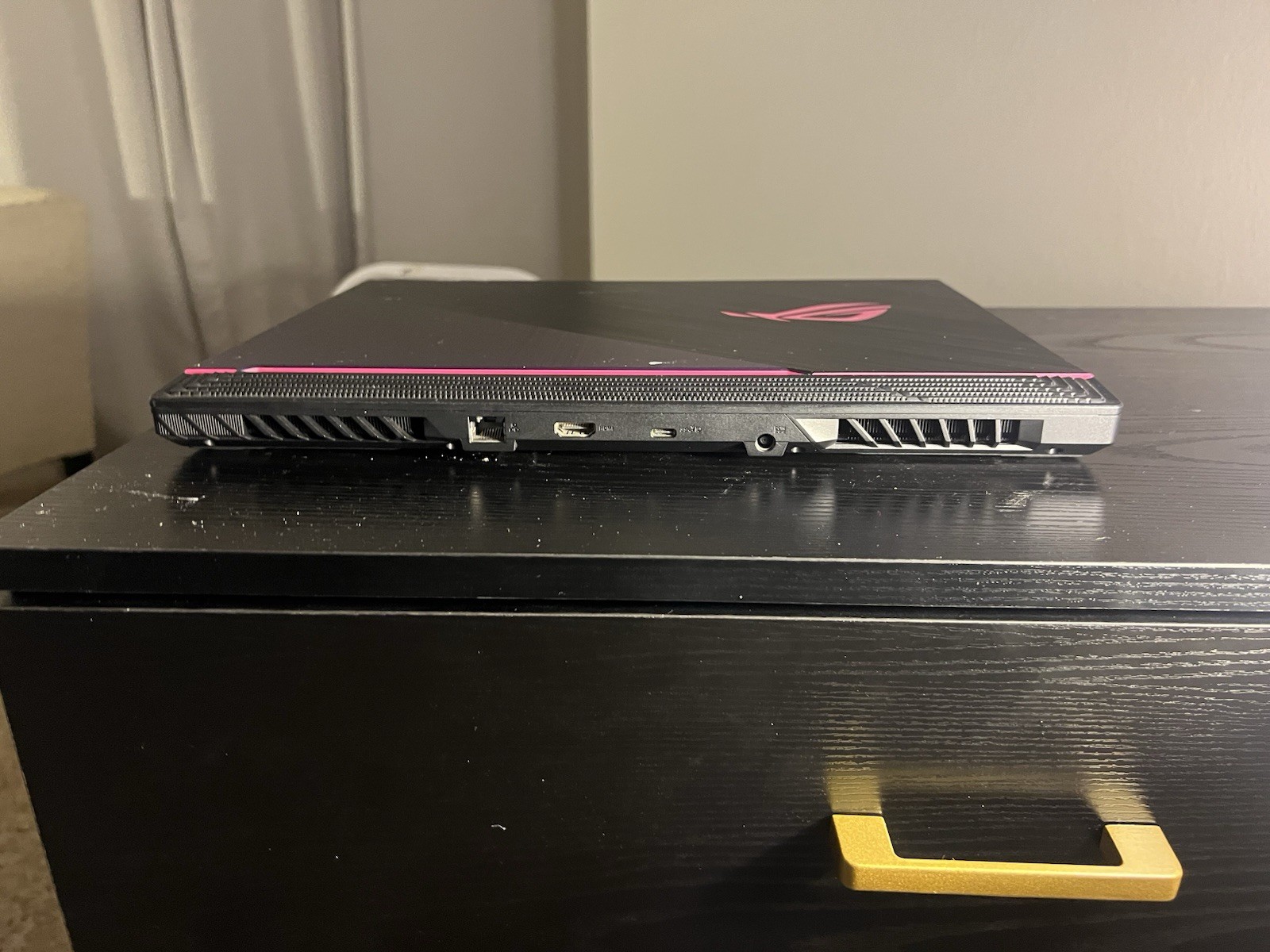 Gaming Laptop: Black ASUS ROG Strix G15 with 15.6 with Mouse And Mousepad