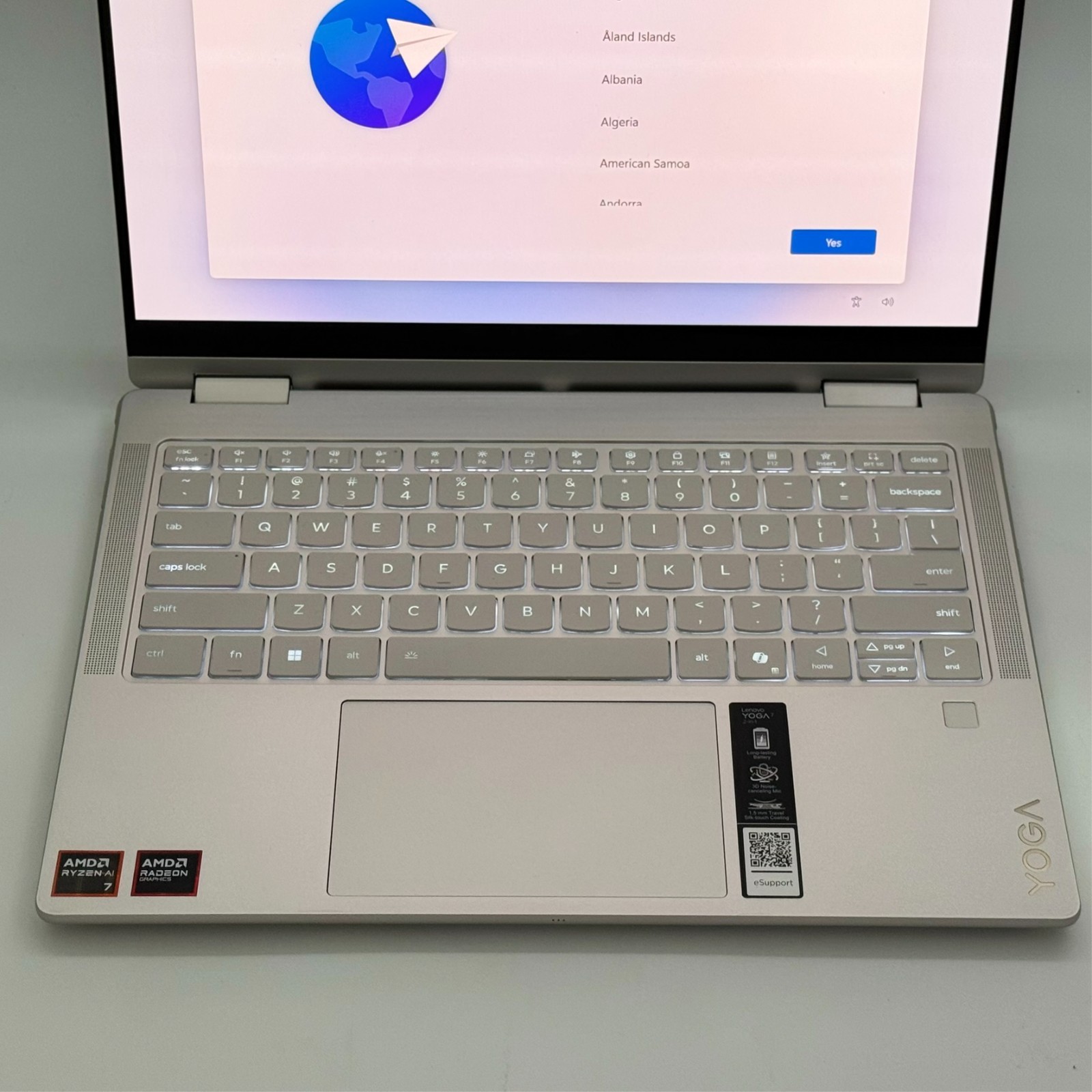 Lenovo Yoga 7 2-in-1 14″ 2K OLED Touch AMD Ryzen AI 7 350 16GB 1TB Copilot+ PC