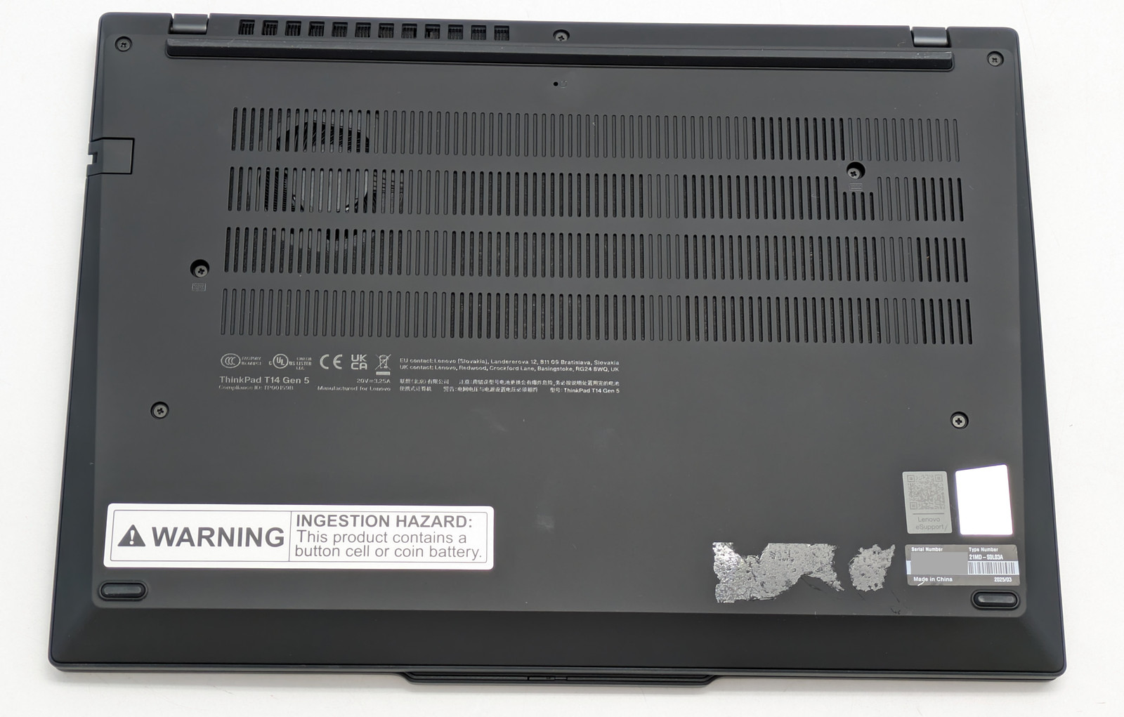 Lenovo ThinkPad T14 Gen 5 14″ Ryzen 7 PRO 8840U 32GB DDR5 512GB SSD Windows 11H