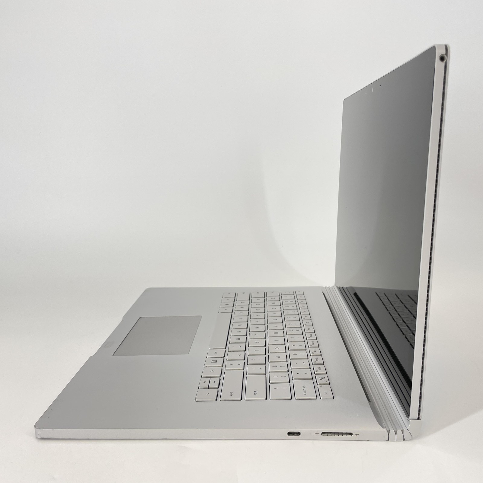 Microsoft Surface Book 2 15 Silver TOUCH i7-8650U 1.90GHz 16GB 256GB SSD Good