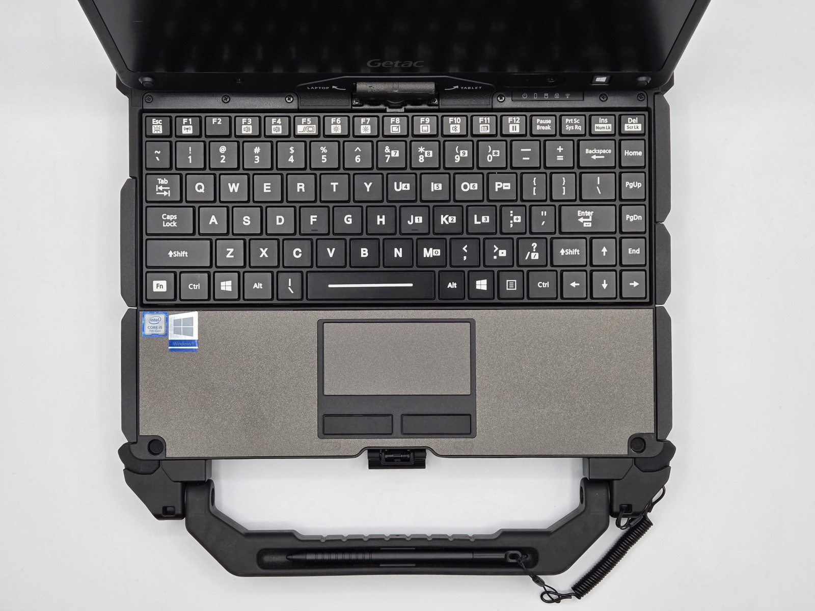 Getac V110G4 2-in-1 11″ HD Touch I5-7200U 256GB SSD 8GB W10P Backlit Webcam