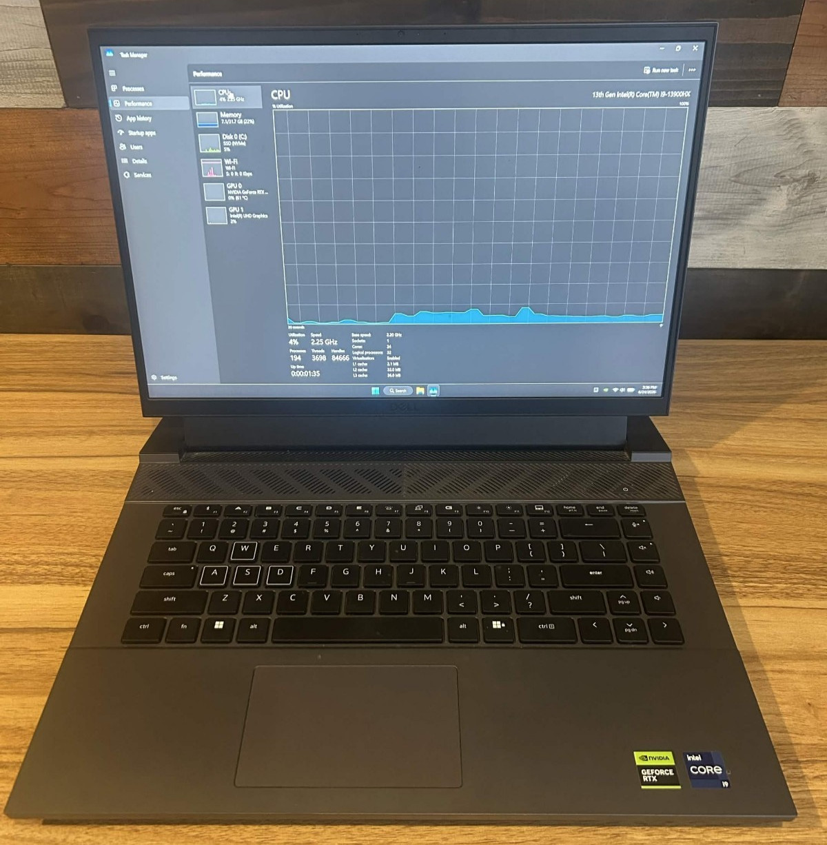 Dell G16 7630 Gaming Laptop | NVIDIA RTX 4070 | Intel i9-13900HX | 165hz Display