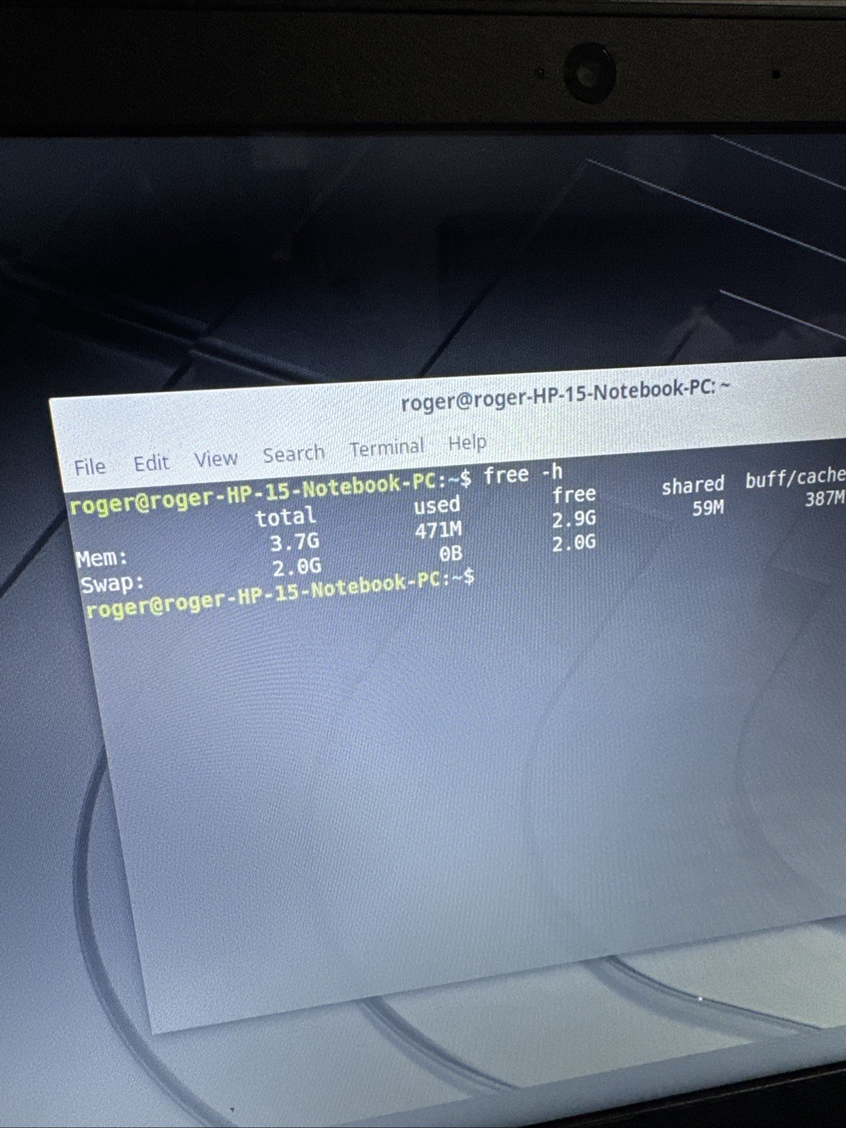 HP 15 TPN-Q130 4GB RAM Linux NO POWER CABLE