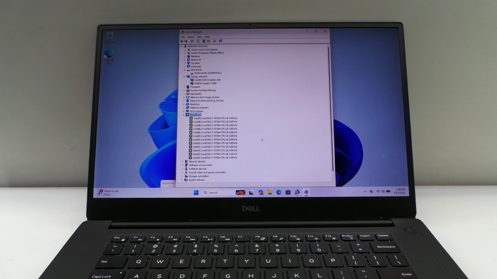 Dell Precision 5540 15.6″ | i7-9750H 2.60GHz | 16GB RAM 512GB SSD | ***READ***