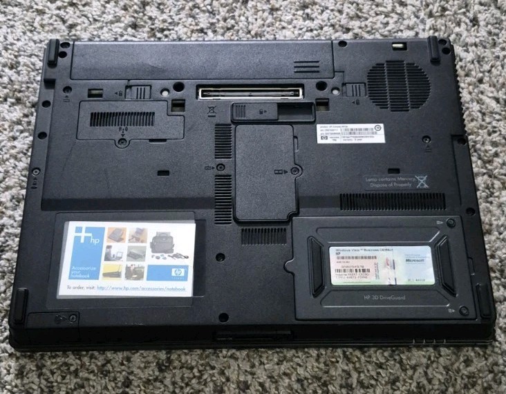 HP Compaq 6910p Intel Core 2 Duo 2.1GHz 14″ NO HDD-BOOT Error at Startup