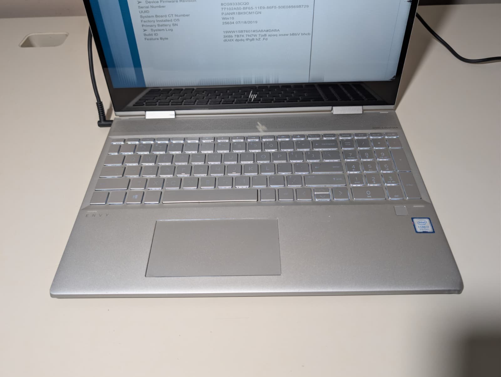 15″ Read! HP Envy x360 15M-DR0 | i7 8th Gen 8GB RAM NO SSD | No Charger | AS-IS
