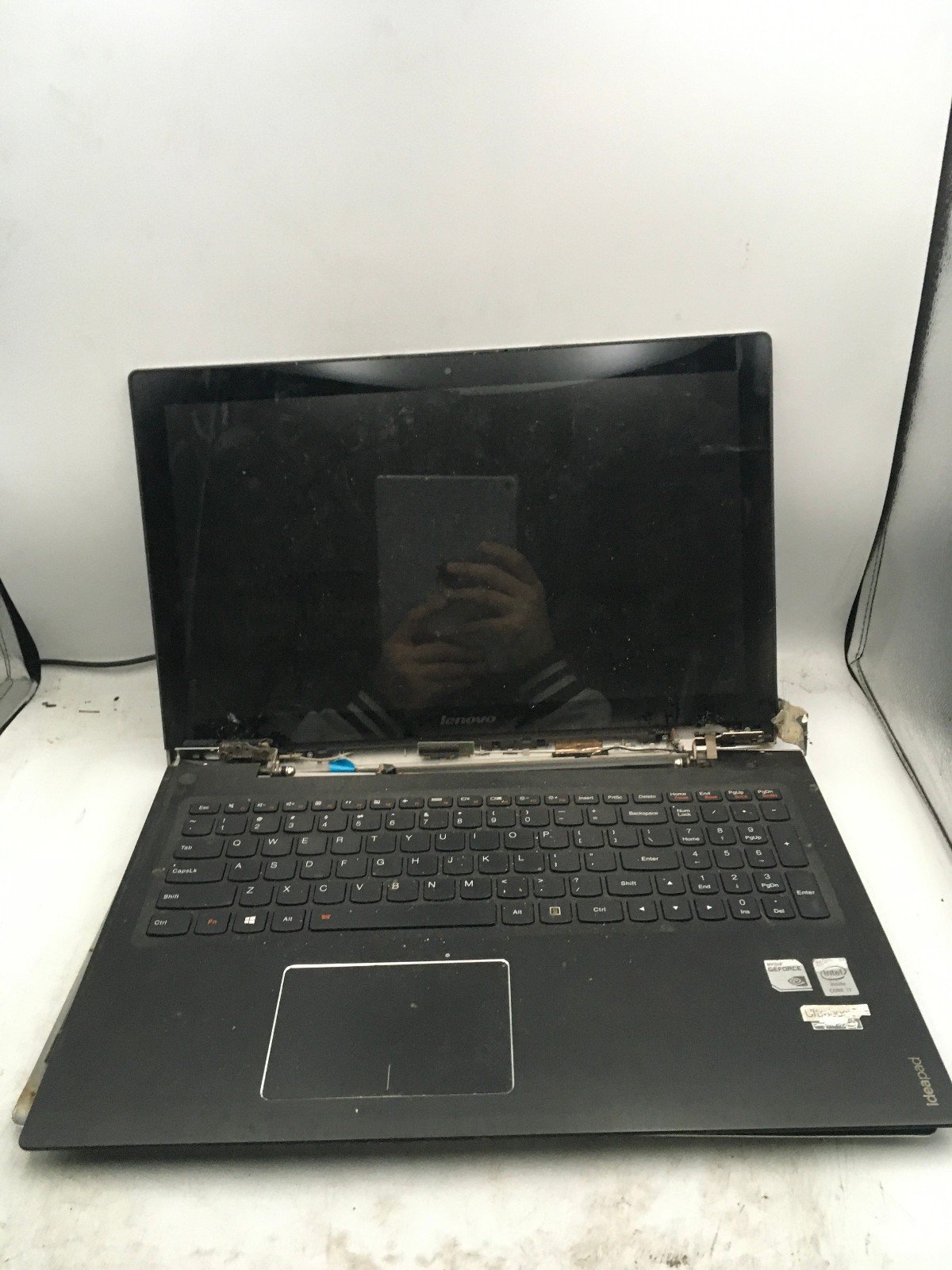 LENOVO IDEAPAD U530 TOUCH – FOR PARTS/REPAIR – INTEL i7-4500U – NO RAM -READ- BB