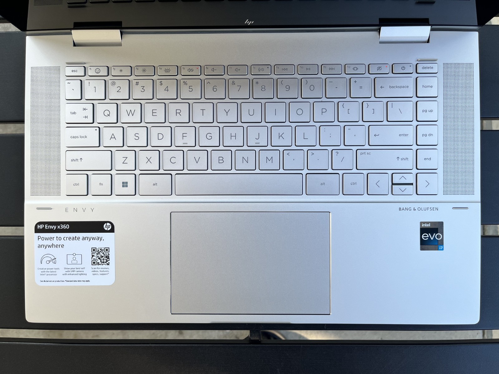 HP ENVY x360 15.6” (256GB SSD Intel Core i7-1255U 12GB RAM) 2-In-1 Touch Laptop