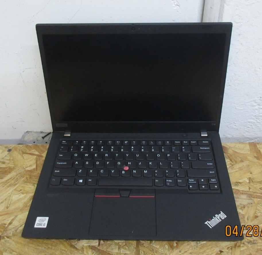 Lenovo ThinkPad T14 Gen 1 14″ i5-10210U @ 2.1GHz 16GB RAM 256GB SSD W11P LAPTOP.