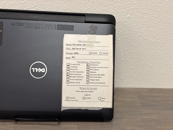 DELL Latitude 7350 2-In-1 Laptop M-5Y71 CPU 8GB RAM No post – For Parts