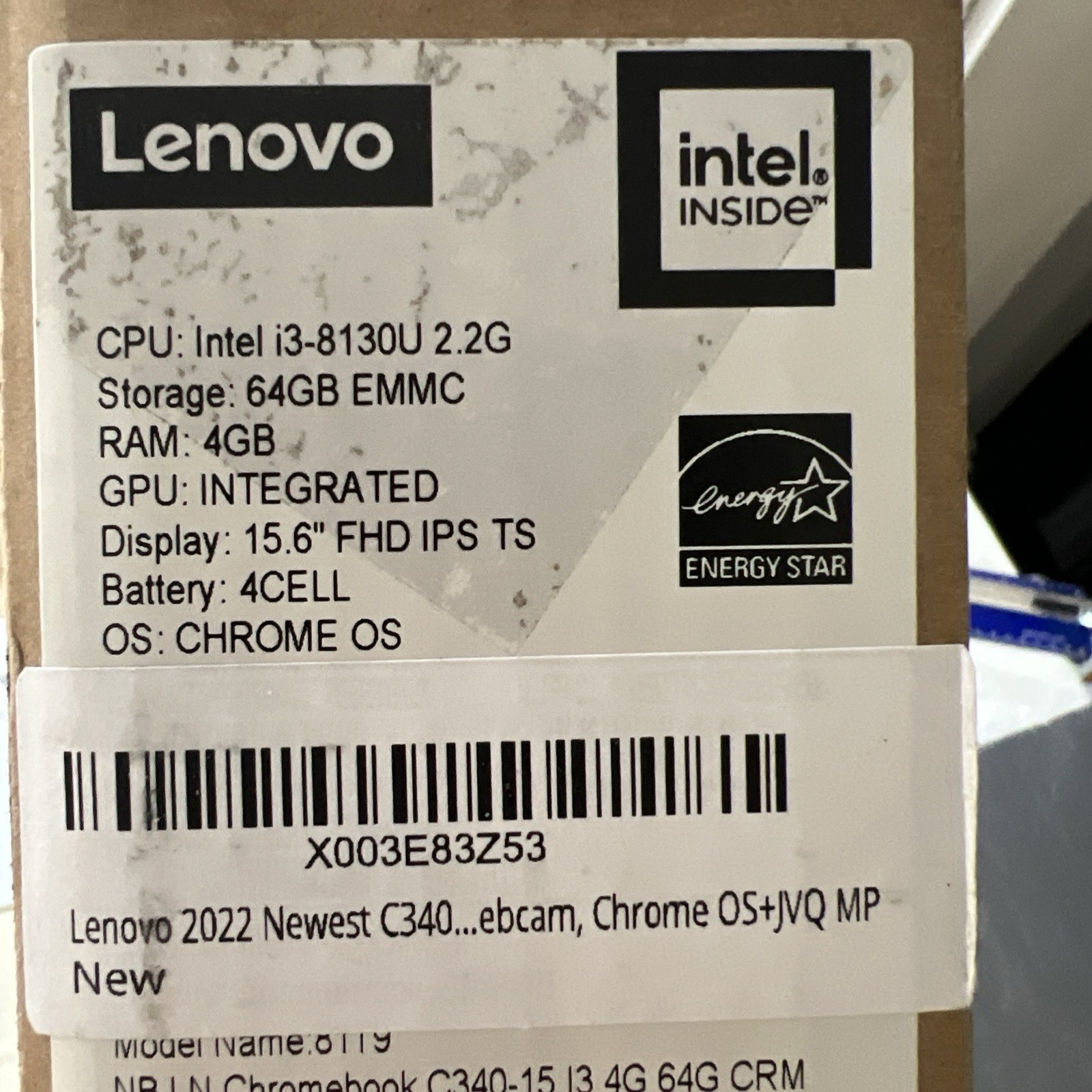 lenovo chromebook c340-15 new 2022