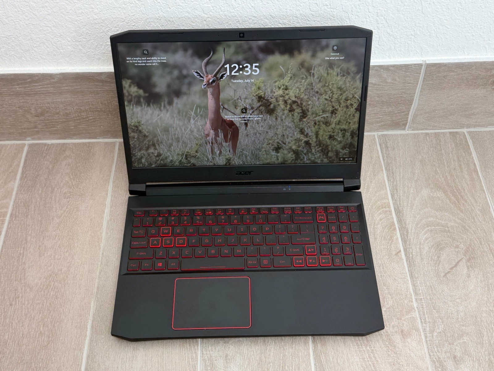 Acer Nitro 5 15.6″ Core i5-10300H GeForce GTX 1650 8GB RAM 256GB SSD Win-11