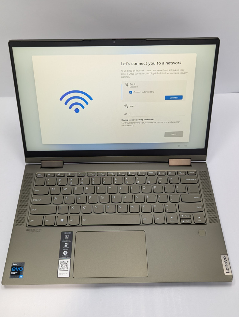 Lenovo Yoga 7i 2-in-1 14″ FHD Touch Laptop i5-1135G7 12GB RAM 512GB SSD W11 Dark