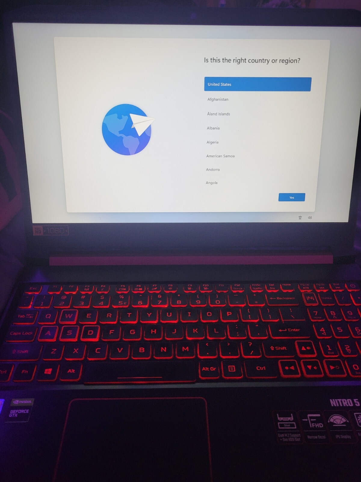 Acer Nitro 5 17.3″ (256GB SSD, Intel Core i5 12th Gen., 4.50 GHz, 8GB) Gaming…