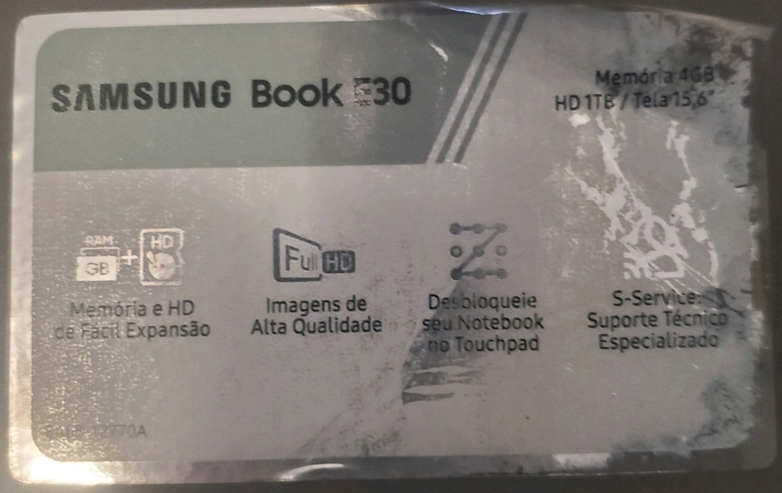i3 SAMSUNG 15.5 IN LAPTOP