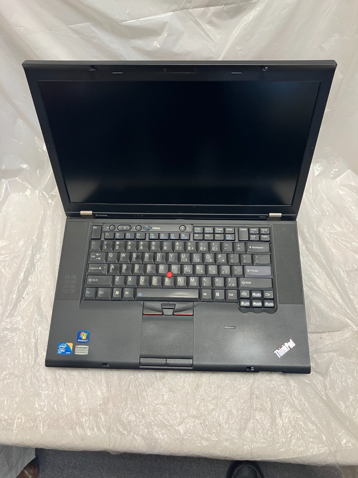 LENOVO THINKPAD T510 – BOOTS TO BIOS – INTEL I5 M560 – 6GB RAM – 320gb HD