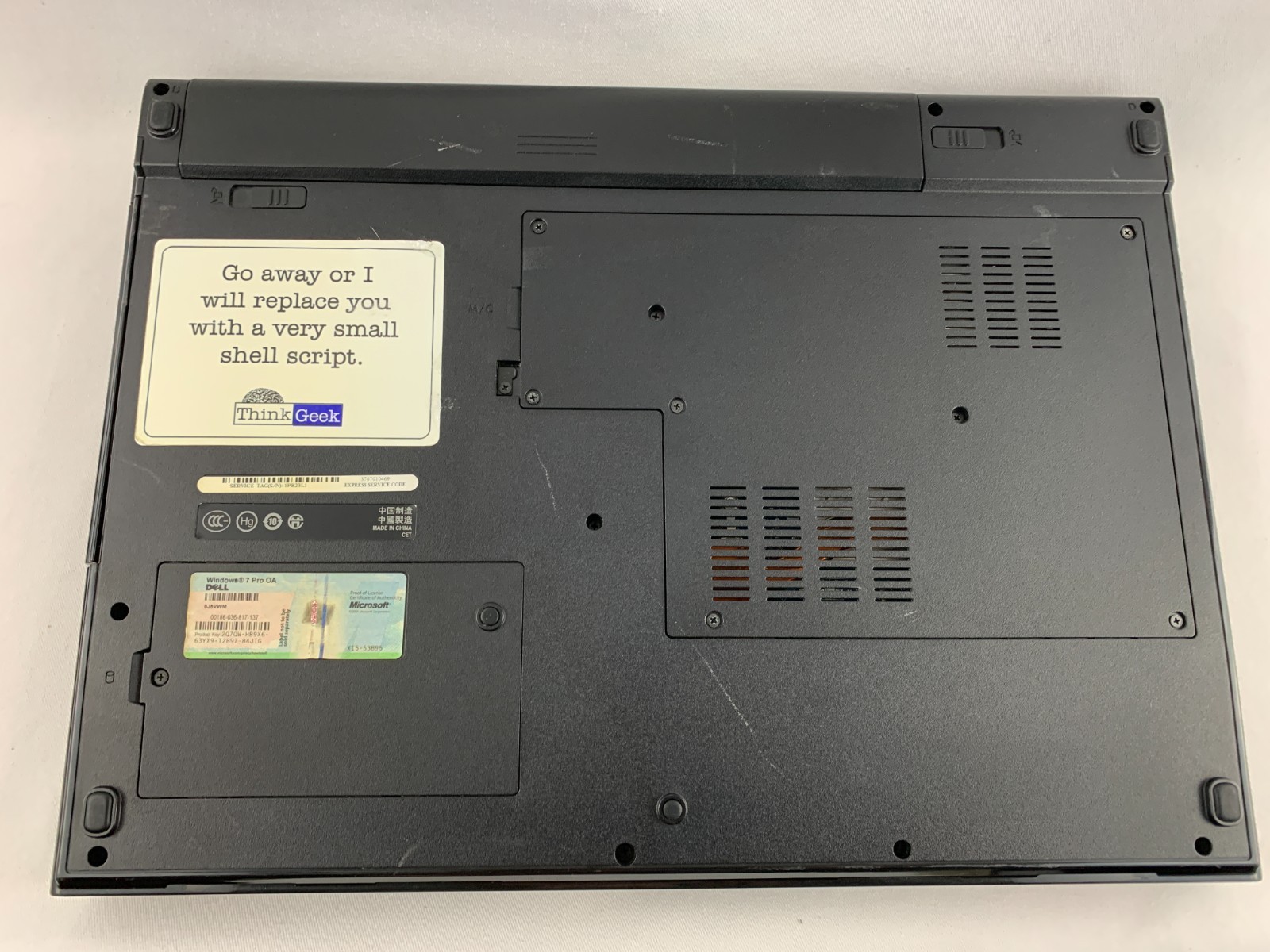 Dell Vostro 1720 Laptop, Intel Core 2 Duo 2.26GHz, 4GB RAM, 256GB SSD, Win7Pro