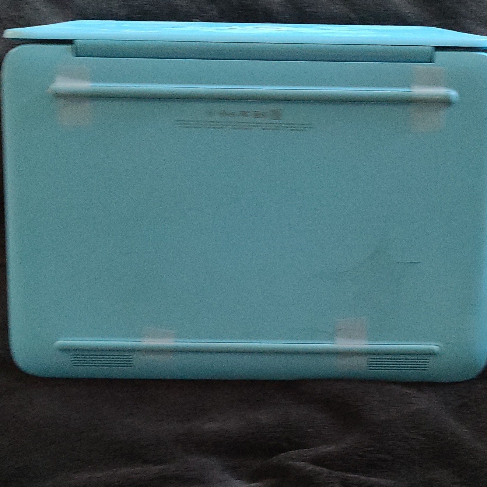 HP Blue Notebook Laptop Portable Computer Sleek Design Lightweight Stylish Blue