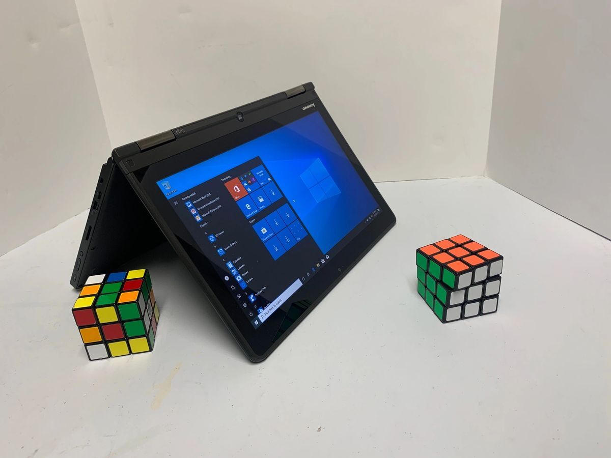 12.5″ Touchscreen i3-4010U Lenovo Thinkpad Yoga 12 Laptop 4 GB RAM 128 GB SSD