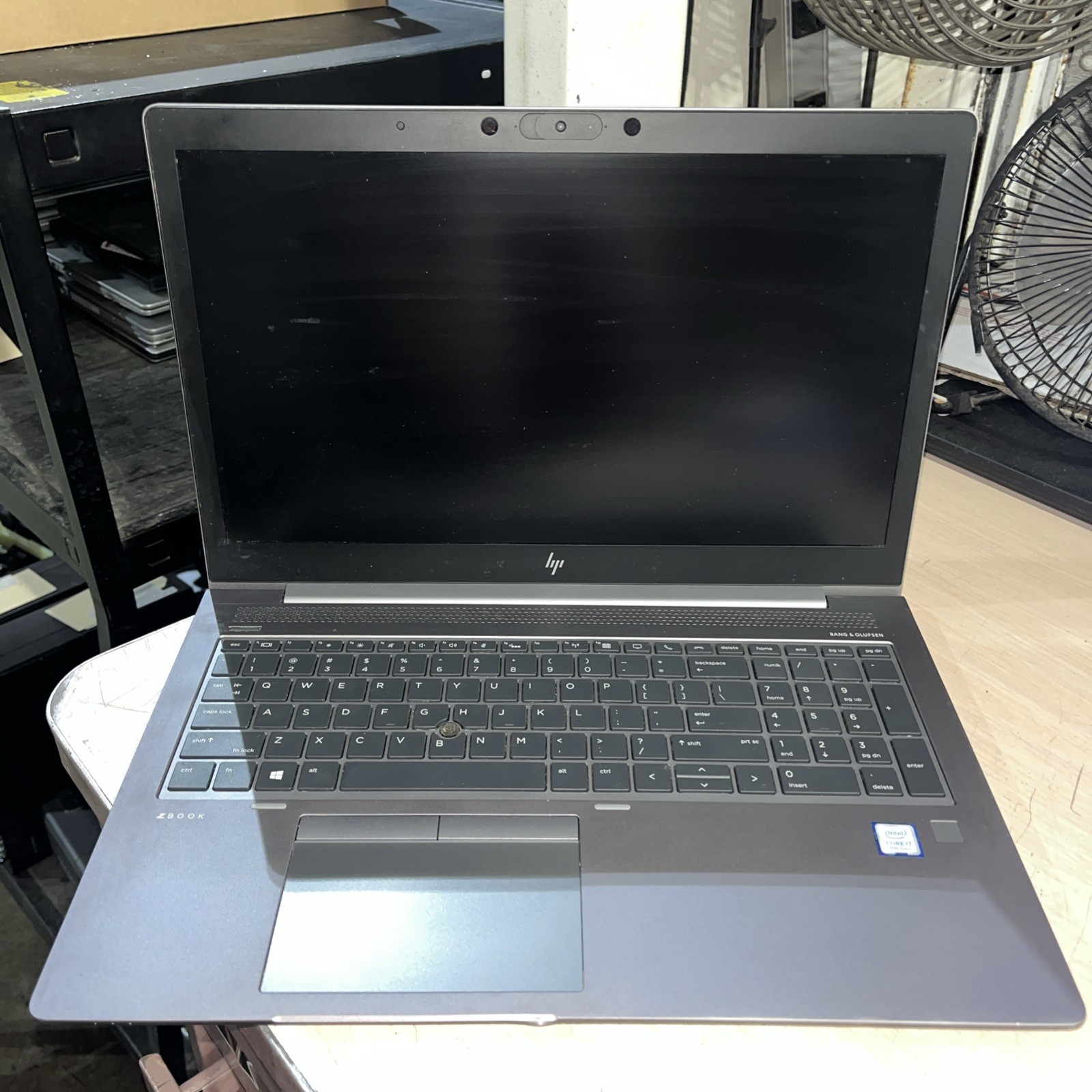HP ZBOOK 15U G6 INTEL CORE I7-8565U 1.80GHZ 8GB RAM NO HD