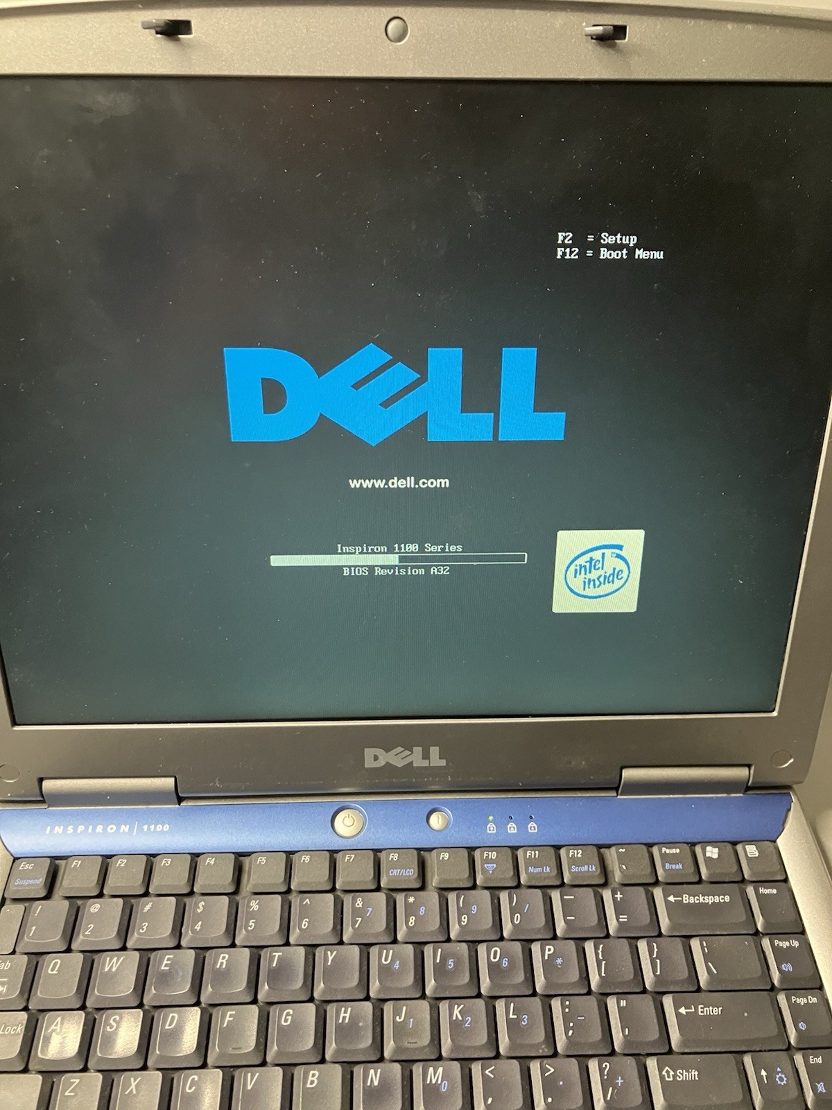 Dell Inspiron 1100 Windows XP Vintage Laptop