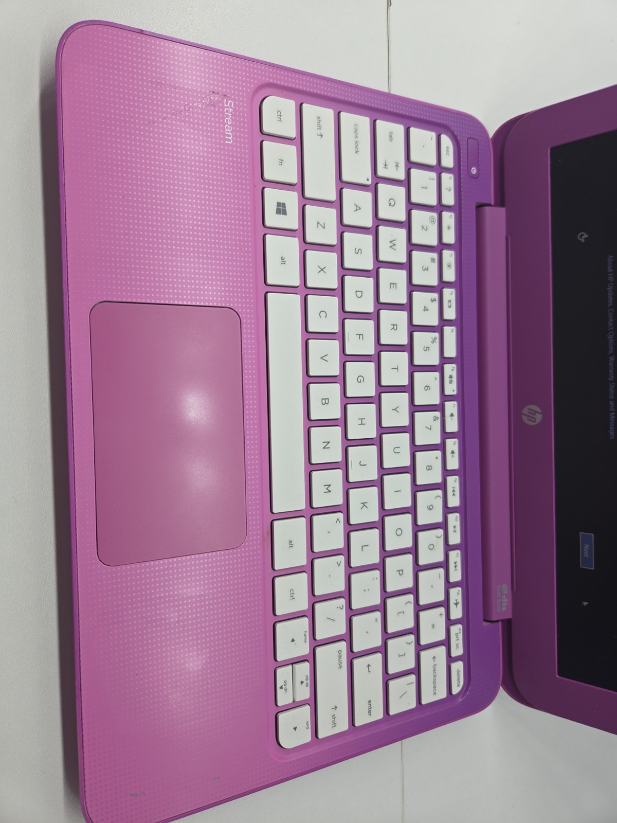 HP Stream 11.6″ Notebook PC 11 Celeron N2840 2.16GHz 2GB 64-bit W8.1 Pink