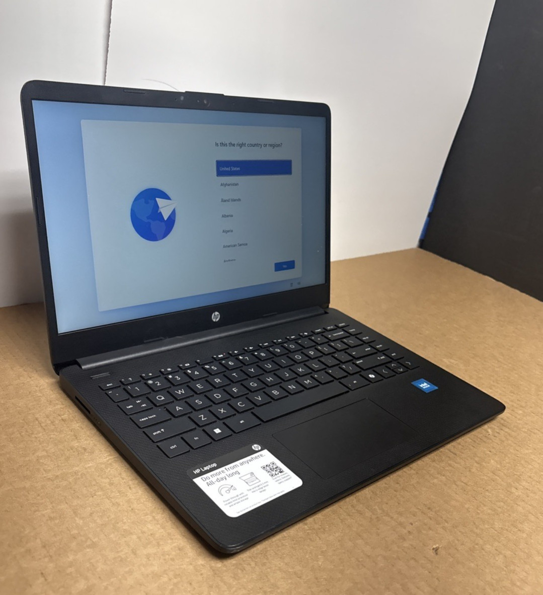 Hewlett Packard Laptop 4 GB DDR4 RAM 64GB SSD Intel UHD Graphics 14-dq3210nr