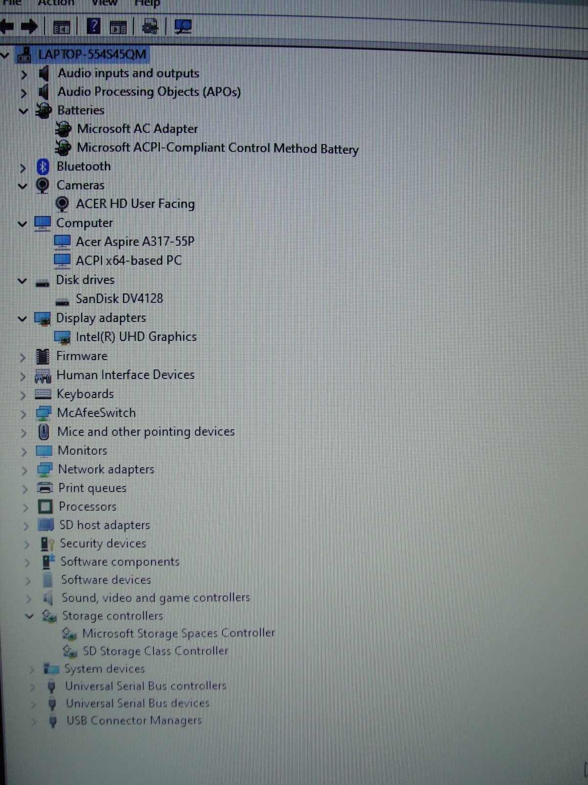Acer Aspire A317-55-Conx 17.3″FHD laptop Intel N100 0.8Ghz 8GB 128GB SSD 98tt