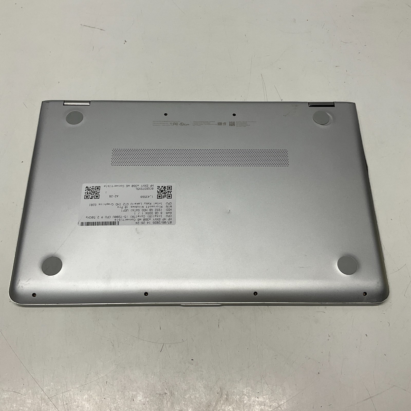 HP ENVY X360 M6 CONVERTIBLE | INTEL CORE I5-7200U 2.50GHZ 1TB HDD 8GB Win 10