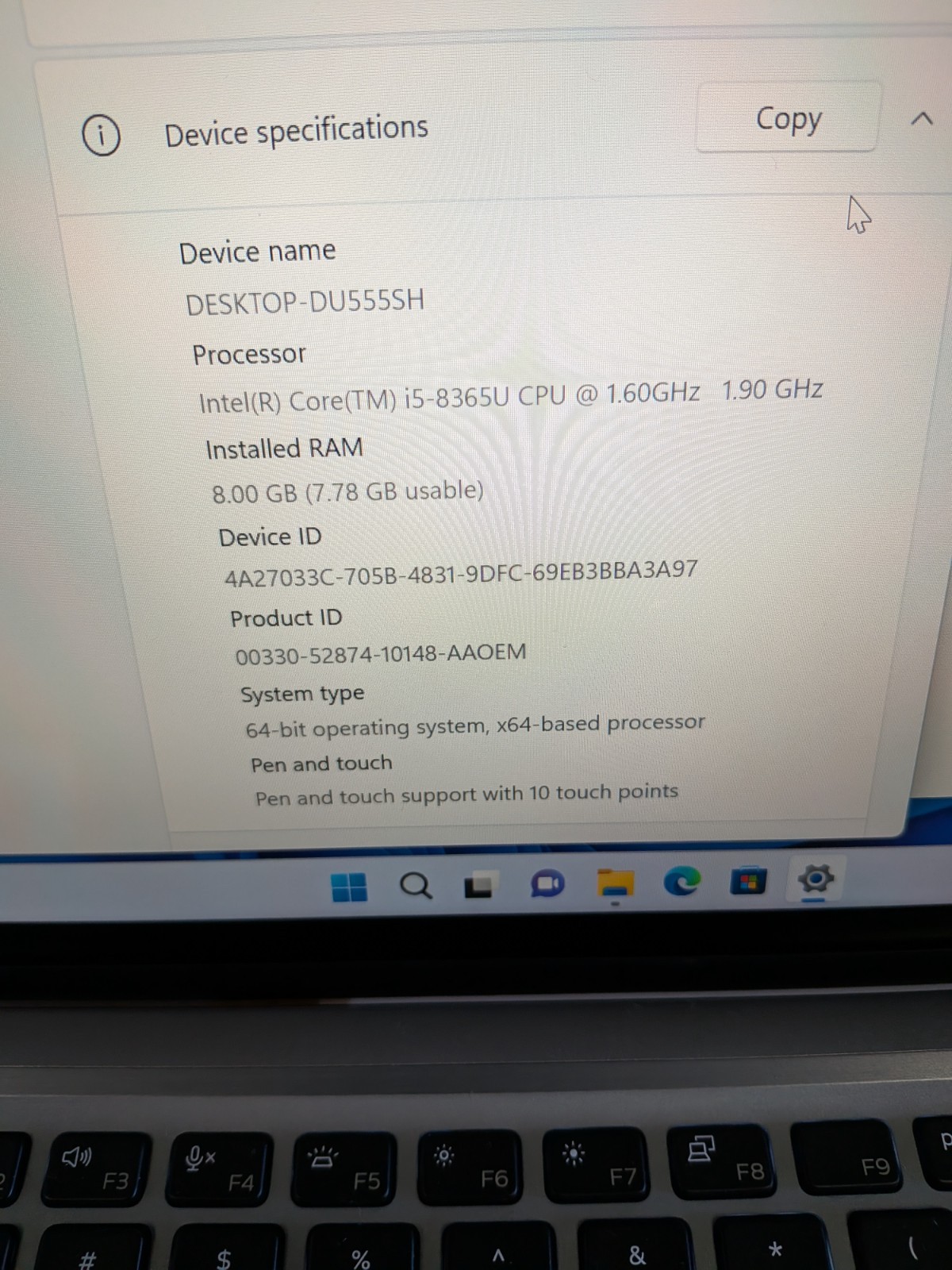 DELL LATITUDE TOUCHSCREEN LAPTOP WINDOWS 11 64 BIT MS OFFICE 2024