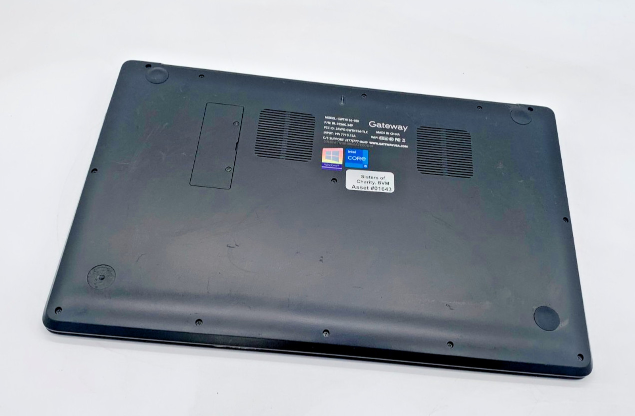 GATEWAY GWTN156-9BK 15.6” I5-1135G7 2.42GHZ 500GB SSD 16GB DDR4 BLACK/FAIR