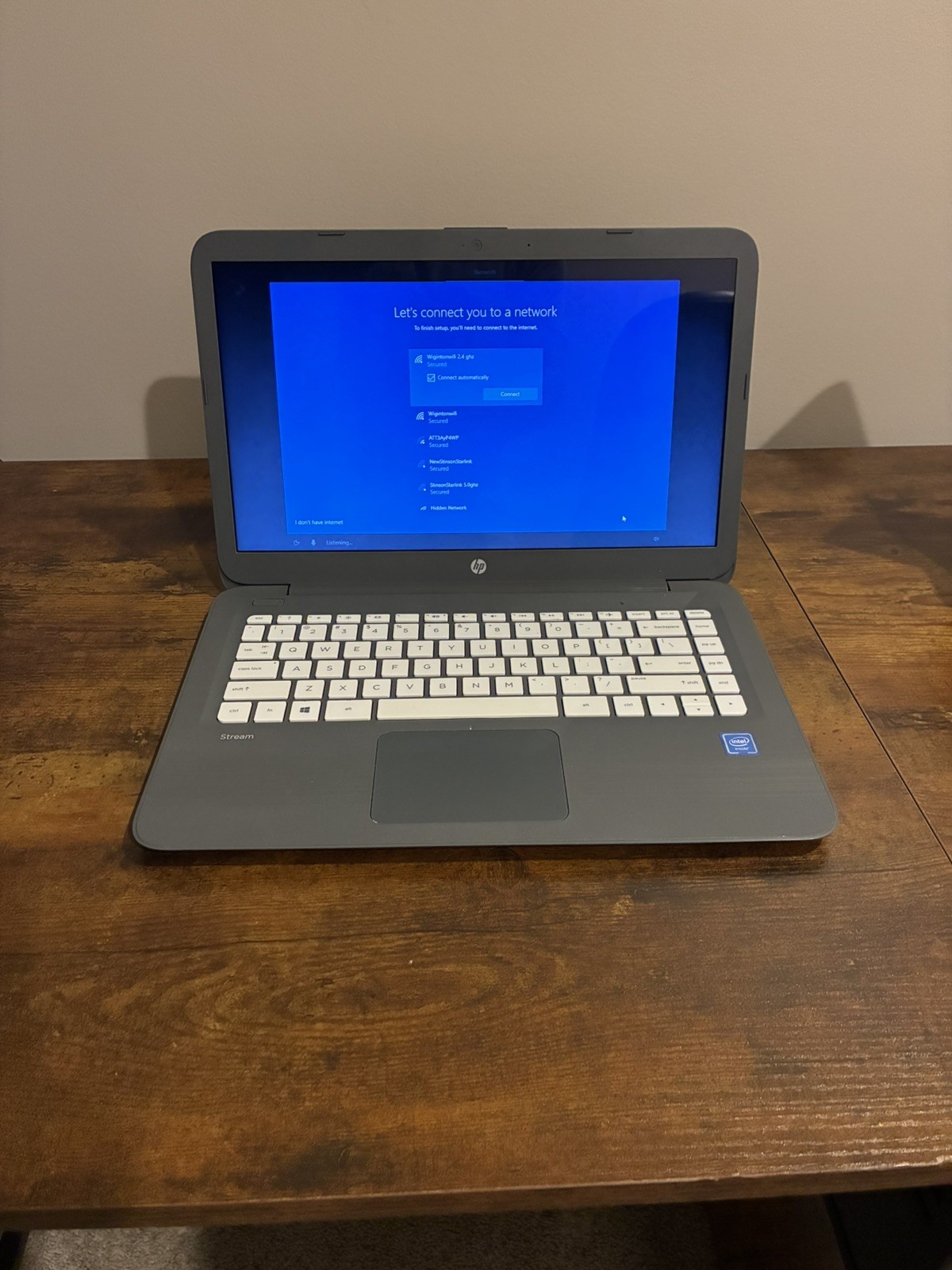 HP Stream 14-cb0XX Intel Celeron N3060 1.60Ghz 4GB 30GB HD Windows 10 Home