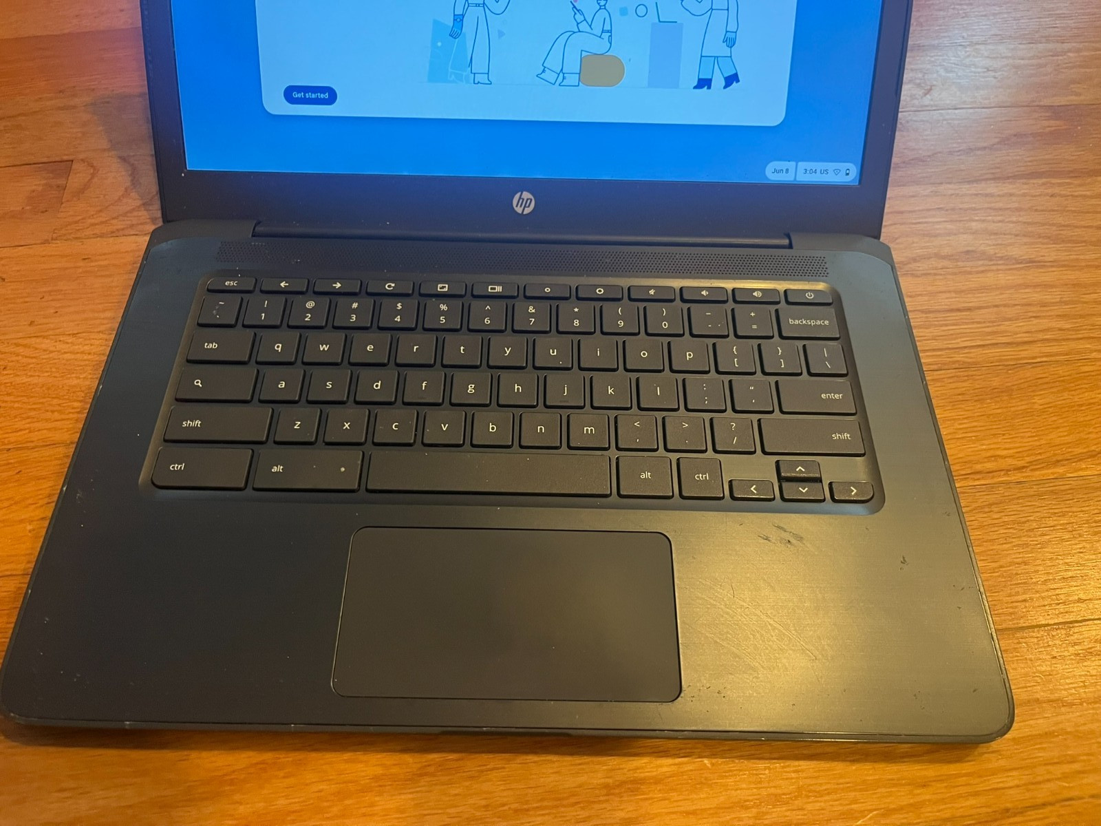 HP G5 14 INCH CHROMEBOOK used 14A laptop
